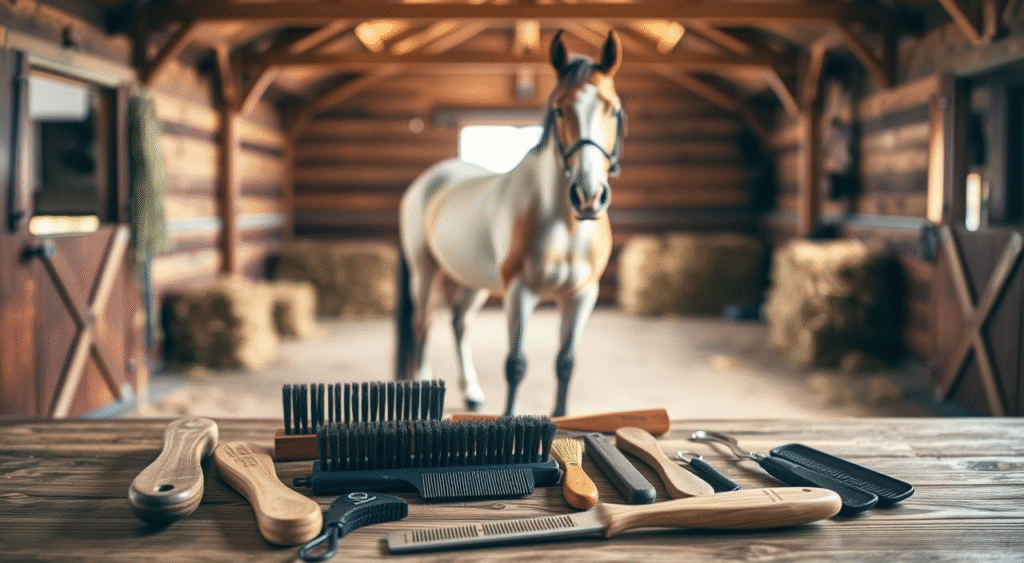 Daily grooming checklist for leisure horses