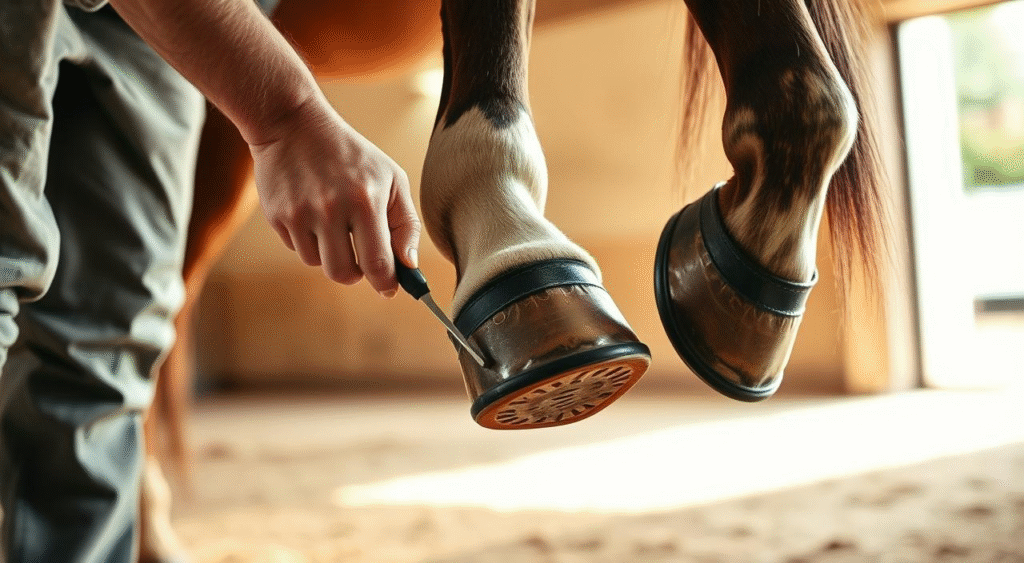 Horse Daily spot-cleaning