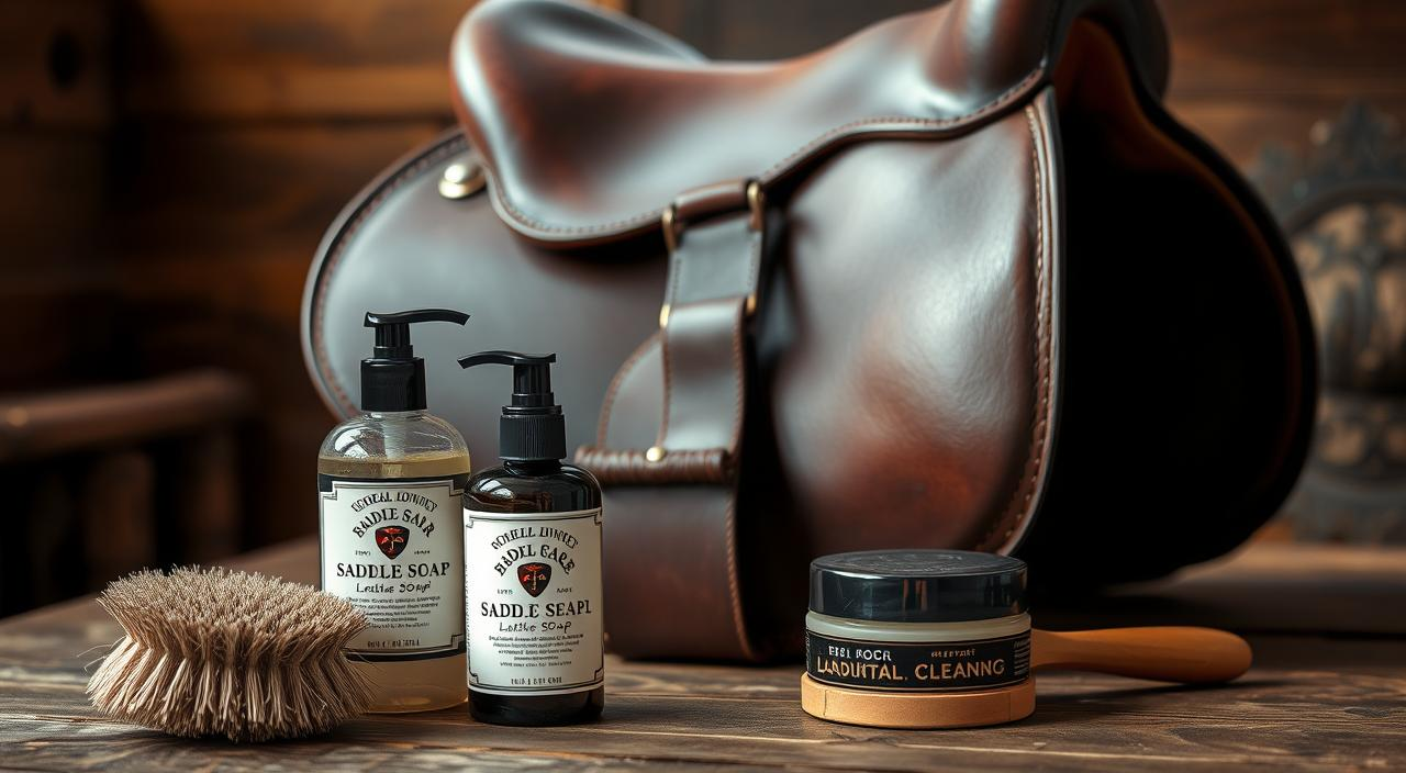 leather saddle cleaning and conditioning