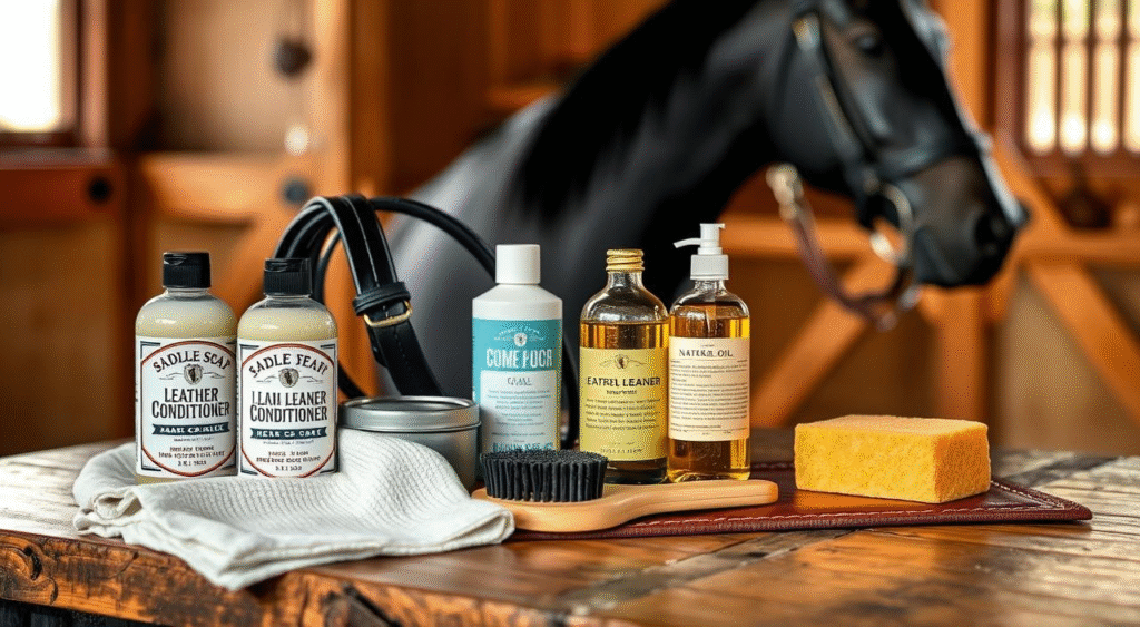 steps to clean a leather bridle