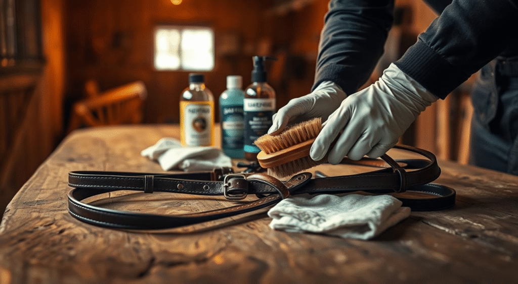 leather bridle cleaning techniques